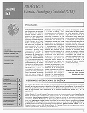 Boletín No. 6 (Julio 2005)